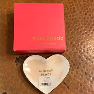 Kate spade New York posy small heart dish